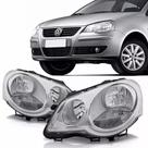 Par Farol Cromado VW Polo 2007 2008 2009 2010 2011