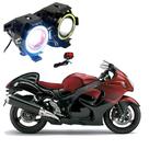 Par Farol de Milha Angel Eye U7 para Moto Suzuki GSX 1300R Hayabusa 1998 1999 2000 2001 2002 2003 2004 2005 até 2013 Par Farol de Milha Angel Eye U7 para Moto Suzuki GSX 1300R Hayabusa 1998 1999 2000 2001 2002 2003 2004 2005 até 2013