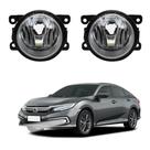 Par Farol de Milha Compatível para Civic G10 2017 a 2021 Auxiliar Par Farol de Milha Compatível para Civic G10 2017 a 2021 Auxiliar