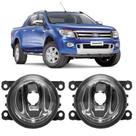 Par Farol de Milha Ford Ranger 2013 até 2016 Par Farol de Milha Ford Ranger 2013 até 2016