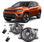 Par Farol De Milha Jeep Compass 2016 2017 2018 2019 2020 + Lâmpada