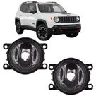 Par farol de milha jeep renegade 2015 a 2020 Par farol de milha jeep renegade 2015 a 2020