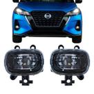 Par Farol de Milha Kicks 2021 á 2024 com Led Foco Simples