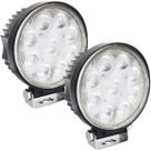 Par Farol de Milha Led Universal 10V 30V 27W 9 Leds Cinoy YN-FA001 7000K Redondo 11 Cm Par Farol de Milha Led Universal 10V 30V 27W 9 Leds Cinoy YN-FA001 7000K Redondo 11 Cm