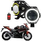 Par Farol de Milha para Moto CB500 1997 1998 1999 2000 2001 2002 2003 2004 2005 Angel Eye U7 Mini