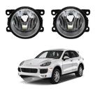 Par Farol de Milha para Porsche Cayenne 2011 a 2015 Auxiliar Neblina