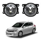 Par Farol de Milha para Tiida Hatch 2008 a 2013 Tiida Sedan 2011 a 2013 Auxiliar Neblina