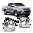 Par Farol De Milha Pick Up Hilux 2016 2017 2018