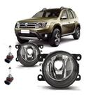 Par Farol De Milha Universal Duster 2012 2013 2014 2015 2016 2017 2018 2019 2020 + Lâmpada
