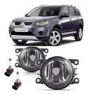Par Farol De Milha Universal Outlander 2007 2008 2009 2010 2011 2012 2013 + Lâmpada