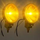 Par Farol De neblina Auxiliar Fusca 50/86 Itamar Amarelo 9cm Par Farol De neblina Auxiliar Fusca 50/86 Itamar Amarelo 9cm