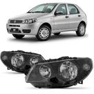 Par Farol Dianteiro Palio G3 2004 2005 A 2016 Máscara Negra