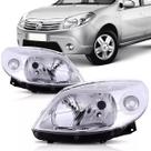 Par Farol Dianteiro Sandero 2008 2009 2010 2011 2012 2013 2014 Cromado