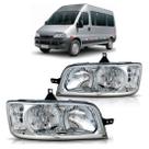 Par Farol Ducato Eletrico Sem Motor 2003 A 2012 Cromado Par Farol Ducato Eletrico Sem Motor 2003 A 2012 Cromado