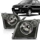 Par Farol Ecosport 2006 2007 Mascara Negra Pisca Cristal