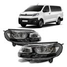 Par Farol Elétrico Jumpy 2018 A 2024 Scudo 23 A 24 C/ Motor Par Farol Elétrico Jumpy 2018 A 2024 Scudo 23 A 24 C/ Motor