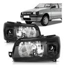Par Farol Fiat Uno 2004 2005 2006 2007 2008 09 Máscara Negra Par Farol Fiat Uno 2004 2005 2006 2007 2008 09 Máscara Negra