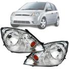PAR FAROL FIESTA 2003 2004 2005 2006 a 2007 CROMADO PAR FAROL FIESTA 2003 2004 2005 2006 a 2007 CROMADO