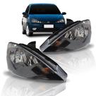 Par farol focus 2004 a 2007 mascara negra foco duplo