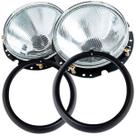Par Farol Fusca Kombi Com Aro Preto 74 75 76 A 93 94 95 96