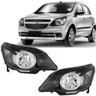 Par farol gm agile 2009 2010 2011 2012 2013 14 mascara negra Par farol gm agile 2009 2010 2011 2012 2013 14 mascara negra