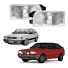 Par Farol Gol G1 Quadrado Parati Saveiro Voyage 1991 92 93 94 Lente de Vidro IAM