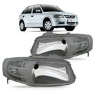 Par farol gol g4 2003 a 2008 mascara cinza