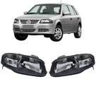 Par Farol Gol Parati Saveiro G4 2006 Á 2014 Mascara Negra Power