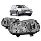 Par farol golf 2000 01 02 03 04 05 2006 cromado s/ aux vidro
