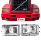 Par Farol H4 Volvo Nl10 Nl12 Edc 1987 A 1997 Lente De Vidro