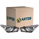 Par Farol Hyundai Hb20 2012-2018 Masc. Negra Original Arteb Par Farol Hyundai Hb20 2012-2018 Masc. Negra Original Arteb