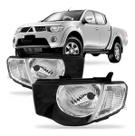 Par Farol L200 Triton 2008 2009 2010 2011 2012 Pisca Cristal Par Farol L200 Triton 2008 2009 2010 2011 2012 Pisca Cristal