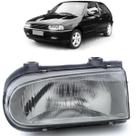 Par Farol Mascara Cinza Gol G2 Bola 1995 Ate 2003 Usa Lampada H4