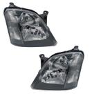 Par Farol Meriva 03 04 05 A 11 12 Foco Duplo Máscara Negra