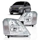Par farol meriva 2002 a 2011 cromado manual
