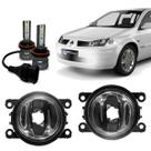 Par Farol Milha Auxiliar Led Small Megane 2007 08 2009 2010