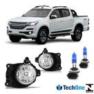 Par farol milha chevrolet s10 2017 18 19 2020 e super branca