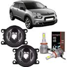 Par farol milha citroen c4 cactus 2019 a 2022 e super led