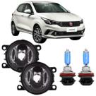 Par farol milha fiat argo 2017 a 2022 e super branca