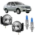 Par farol milha fiat siena 2001 a 2016 e super branca