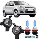 Par farol milha ford fiesta 2007 a 2010 e super branca