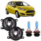Par farol milha ford fiesta 2010 a 2014 e super branca