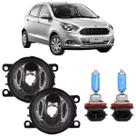 Par farol milha ford ka 2011 a 2018 e super branca Par farol milha ford ka 2011 a 2018 e super branca