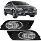 Par farol milha honda civic 2012 2013 2014 2015