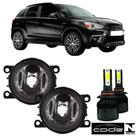 Par Farol Milha Mitsubishi ASX 2011 a 2020 Super Led