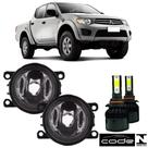 Par Farol Milha Mitsubishi L200 Triton 2005 a 2016 Super Led Par Farol Milha Mitsubishi L200 Triton 2005 a 2016 Super Led