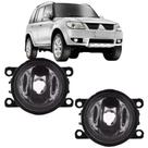 Par FAROL MILHA Mitsubishi Pajero 2007 a 2015 NC