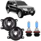 Par farol milha mitsubishi pajero full 2007 a 2013 s branca