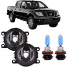 Par farol milha nissan frontier 2007 a 2015 e super branca