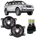 Par farol milha pajero sport 2007 a 2015 super led